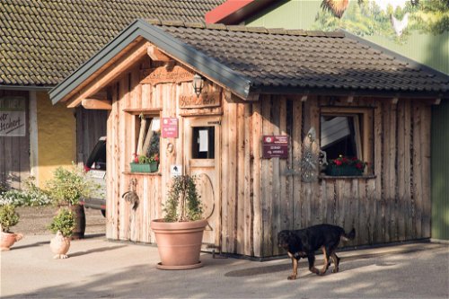 Am Eierhof Anderle befindet sich der erste Verkaufsladen mit Selbstbedienung, der rund um die Uhr geöffnet hat. 