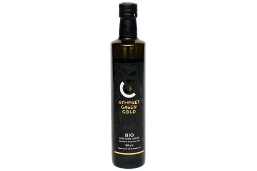 8. Platz, 84* Punkte: Athenes Green Gold Extra Virgin Olivenöl Bio€ 9,99 für 500 ml&nbsp;(Literpreis: € 19,98) Merkur Hoher MarktRiecht nach reifem Obst und frischen Kräutern. Dezent im Geschmack, leicht schmierig am Gaumen, wenig fruchtig, etwas oxidiert.