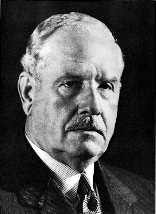 Generaldirektor Ernst Jakob Homberger.