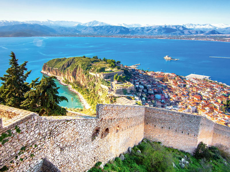 Nafplio: Eine der schönsten Städte auf der Halbinsel&nbsp;Peloponnes. &nbsp;