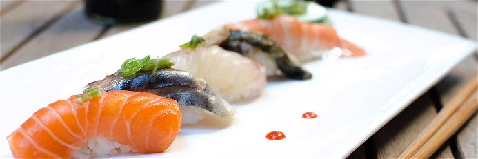 Nigiri-Sushi im »Tanoshii« in Köln