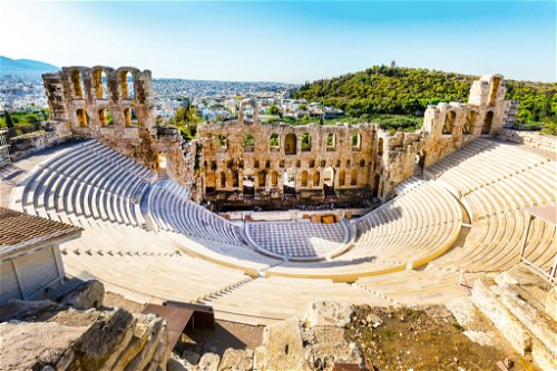 Theater von Epidaurus: Weltkulturerbe und eines der schönsten antiken Theater Griechenlands.