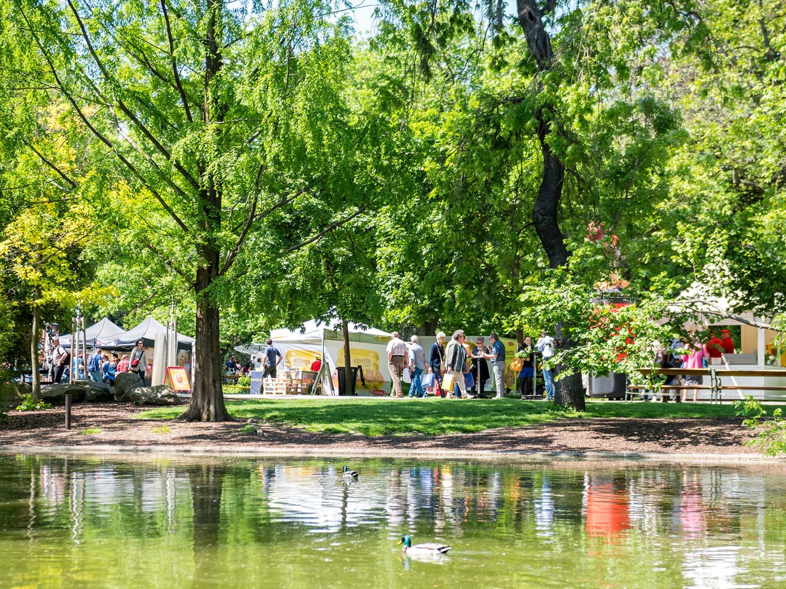 Das Wiener Genuss-Festival findet am Muttertags-Wochenende im Wiener Stadtpark statt.