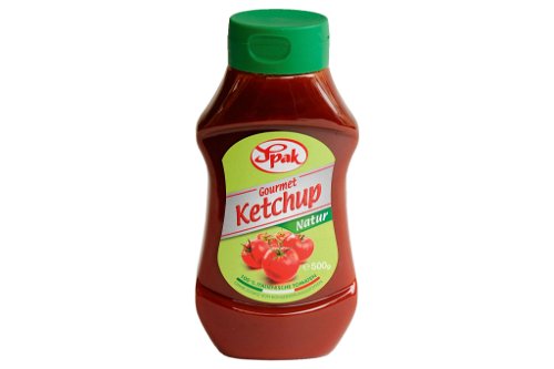 7. Platz, 86 Punkte: SPAK Gourmet Ketchup Natur€ 1,79 für 500 ml (Literpreis: € 3,58) U. a. MerkurSchöne, natürlich rote Farbe. Aromen von Essig in der Nase. Intensive Süße im Geschmack, die ein wenig den Gedanken an Süßstoff aufkommen lässt. Gleichzeitig verfügt das Produkt über ausgeprägte Säure-Noten, die einen guten Gegenpart zur Süße bilden. 