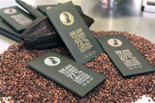 Bean-to-Bar-Schokolade soll die Vielfalt der einzelnen Kakaosorten und deren Herkunft widerspiegeln. 