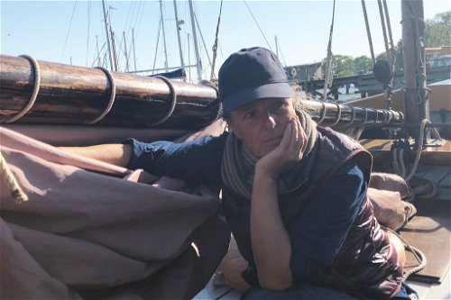 Skipperin Rika Harder bietet auch eine Reise zu den Seeadlern an.