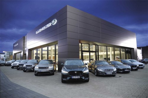 Das Avalon Premium Cars GmbH unweit des Stuttgarter Flughafen.