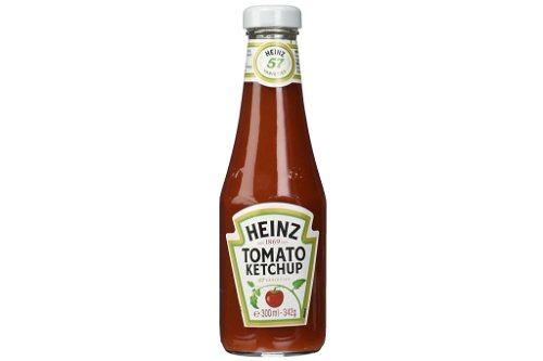 1. Platz, 99 Punkte: Heinz Tomato Ketchup – der klare Sieger€ 2,49 für 750 ml (Literpreis: € 3,32) U. a. bei EdekaDer Sieger entspricht klar der Vorstellung eines »echten« Ketchups. Optisch wirkt das frische Rot ansprechend. Der feine Tomatengeschmack wird durch ein ausgewogenes Säure-Süße-Spiel verfeinert. So ent­steht ein eleganter Gesamt­geschmack: süß und fruchtig.