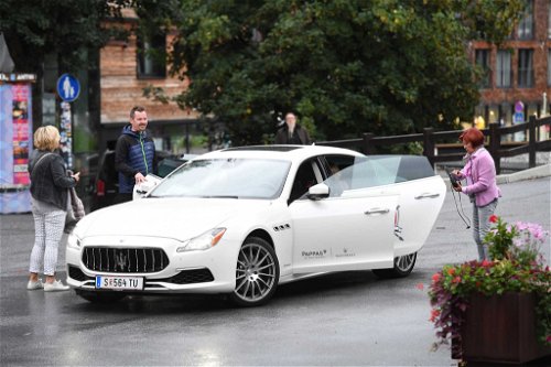 Edle Flotte: Maserati ist offizieller Partner des Festivals.