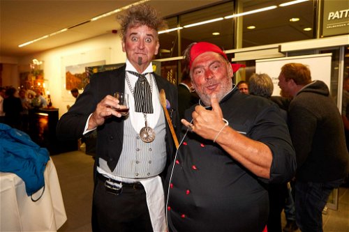 Schrill: Die kulinarischen Kabarettisten&nbsp;Matthias Krahnert und Jiri Richter.