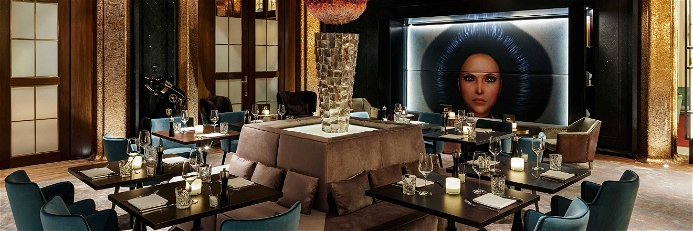 Kürzlich eröffnet: Das neue Restaurant »The Grill« im Casino Baden-Baden integriert 70er-Jahre-Dekor.