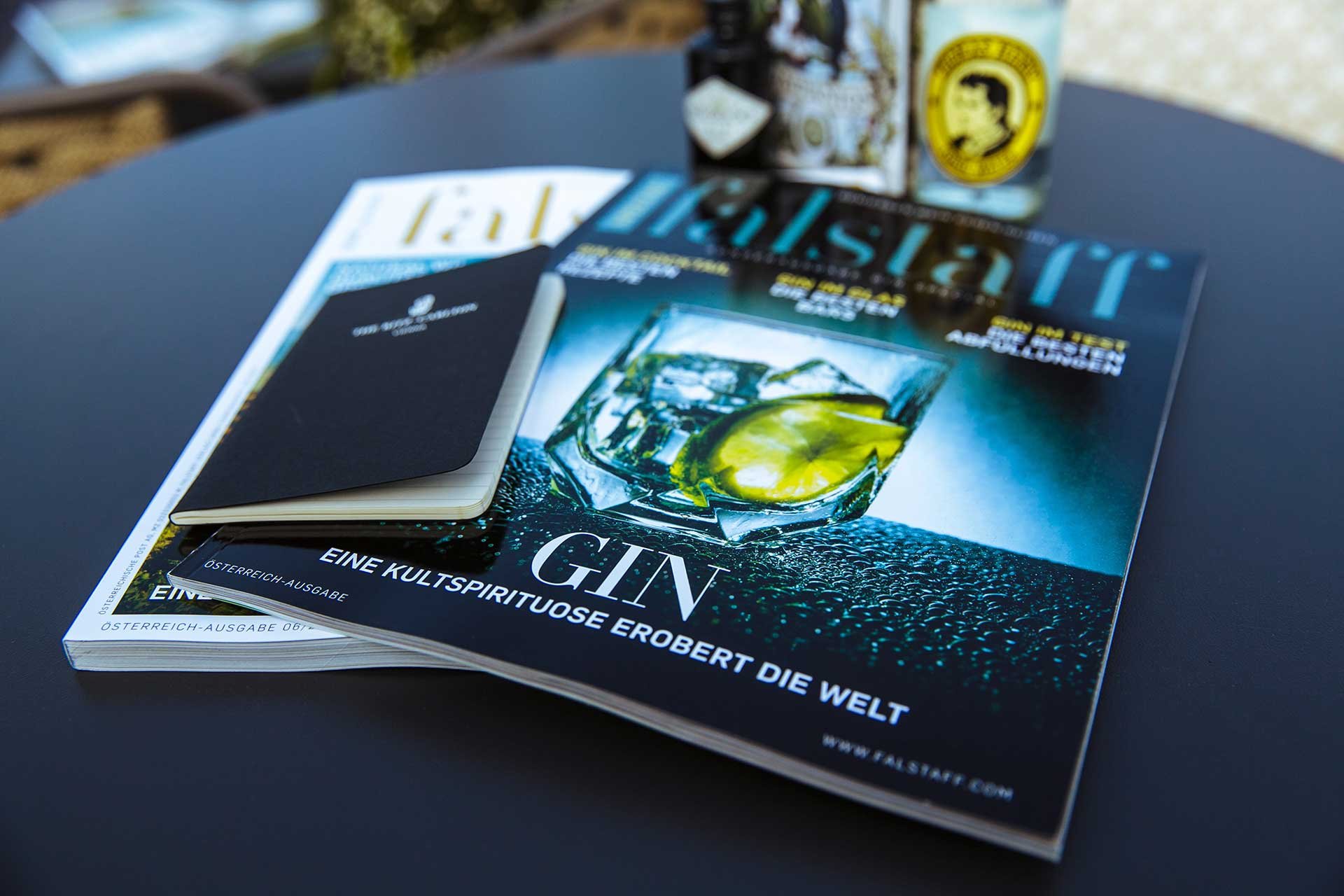 Das Gin-Special ist ab Freitag gemeinsam mit dem Falstaff Magazin im Handel erhältlich.