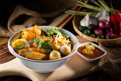 PLATZ 2: Curry Laksa in Kuala Lumpur, Malaysien Rezepttipp