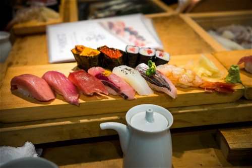 PLATZ 3: Sushi in Tokio, JapanRezepttipp