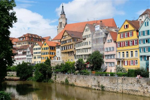 Beschaulich und doch lebendig geht es in Tübingen zu.