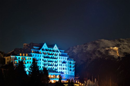 Das «Carlton Hotel» in St.Moritz
