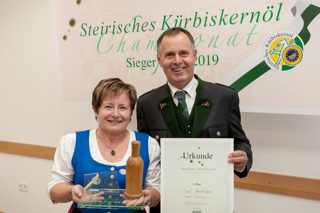 Den dritten Platz verdienten sich&nbsp;Elisabeth und Josef Hartinger.