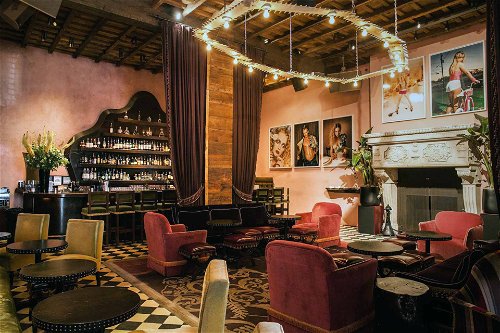 Die »Rose Bar« im »Gramercy« neben der Lobby wurde schnell zum Top-Party-Hotspot.