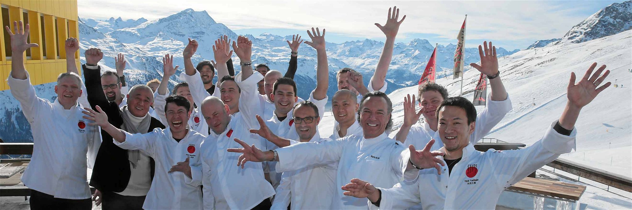 Symbolfoto: Das waren die Starköche des St. Moritz Gourmet Festivals 2016.