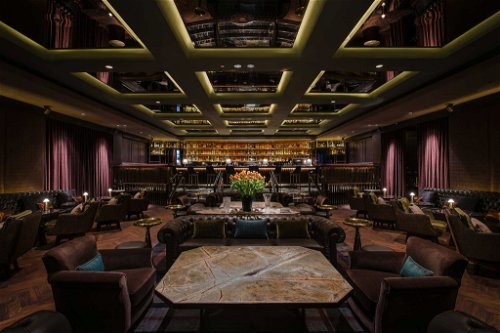 Die »Manhattan« Bar im Regent-Hotel in Singapur.