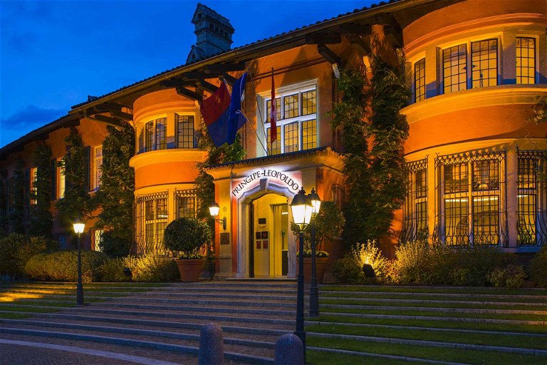 Die «Villa Principe Leopoldo» in Lugano