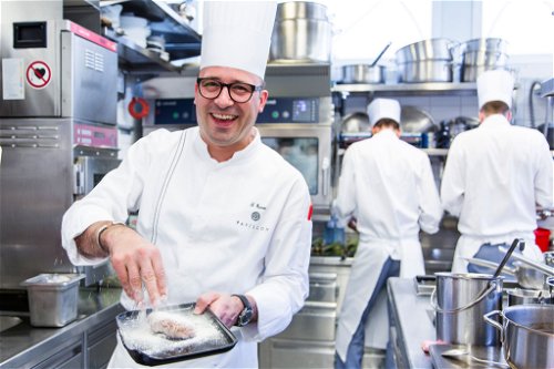 Laurent Eperon, Chefkoch des «Pavillon-Restaurants»