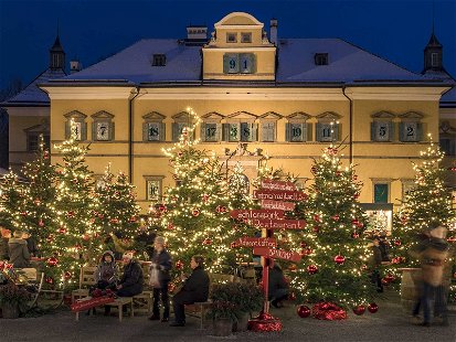 Der beliebteste Weihnachtsmarkt der Salzburger: Hellbrunn