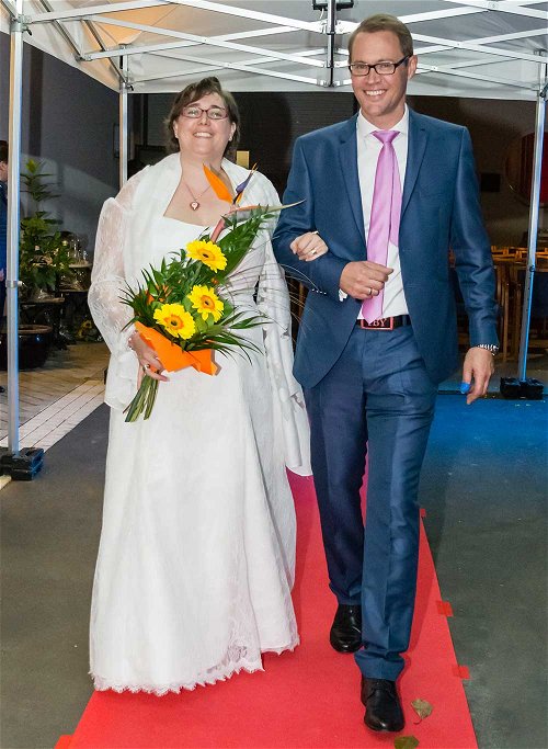 Anton Markus und Eva Maria Iby erneuerten zu diesem besonderen Anlass auch ihr Ehegelübde.