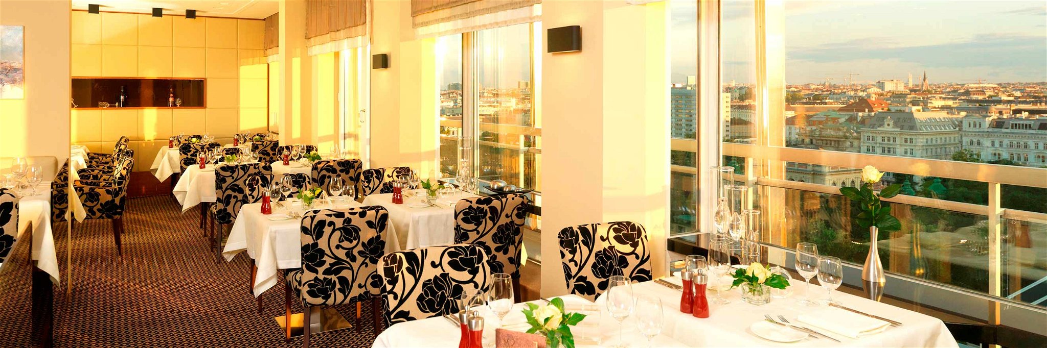 Restaurant »Das Schick« mit herrlichen Blick über die Dächer von Wien