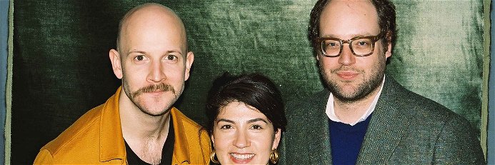 Das Zürcher Gastro-Trio: Markus Stöckle mit Elif Oskan und Valentin Diem. 