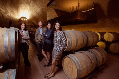 Albiera, Piero, Allegra und Allesia Antinori vom Weingut Antinori