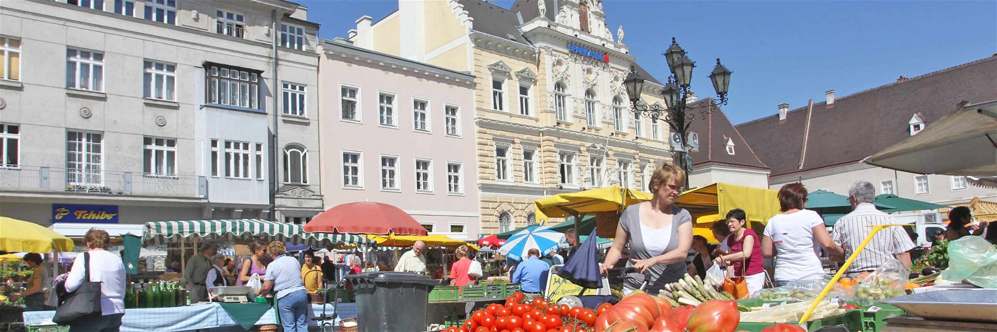 Der Markt am St. Pöltner Domplatz ist Österreich-Sieger.