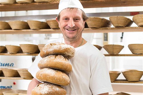 Seine Brotspezialitäten aus Slow-Food-Produkten verbindet Thomas Matitz mit besonderen Backideen.