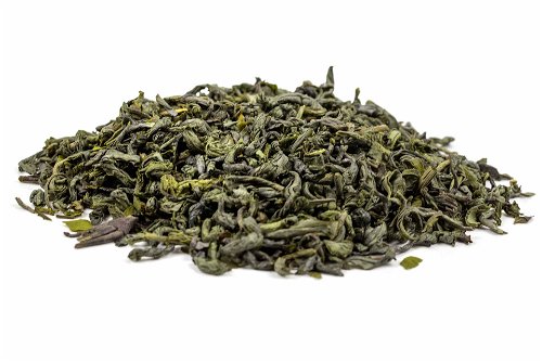 Grüner Tee: Wurde nach der Ernte nicht oxidiert und enthält mehr Gerbstoffe als Schwarzer Tee, was den Geschmack herber macht. Gute Frische.