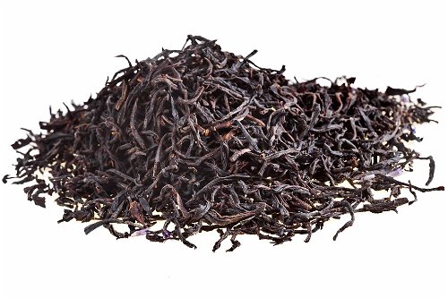 Schwarzer Tee: Voll oxidierter Tee mit dem komplexesten Geschmack und dem höchsten Teein/Koffein-Gehalt. Rotbraun bis dunkelbraun in der Farbe.