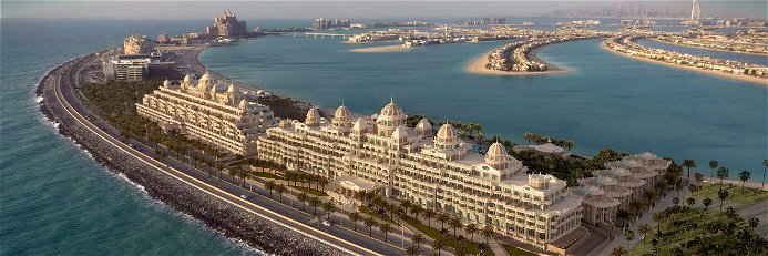 Das Emerald Palace Kempinski auf Dubais Palme mit dem Ducasse-Restaurant »Mix«