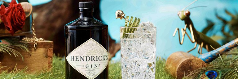 Klassisch: Hendrick's Gin &amp; Tonic stilecht mit Gurke