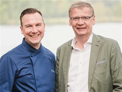 Tim Raue und Günther Jauch.