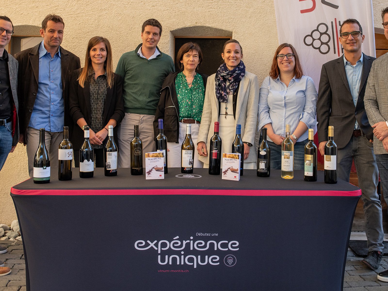 Vinum Montis präsentierte in Zusammenarebit mit Valais Promotion den «Valais Wine Pass».