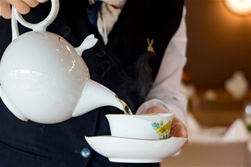 Tee, Kaffee und heiße Schokolade in der Porzellan-Manufaktur Meissen