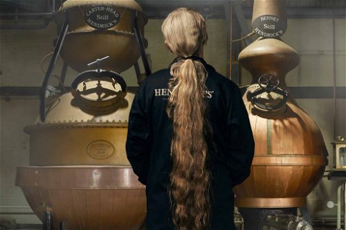 Lesley Gracie in der Hendrick's Destillerie