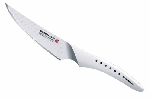 Global SAIT03: Asiatischer Messerschliff, glatte Klinge, leicht in der Hand. Um € 124,90 bei knivesandtools.at.