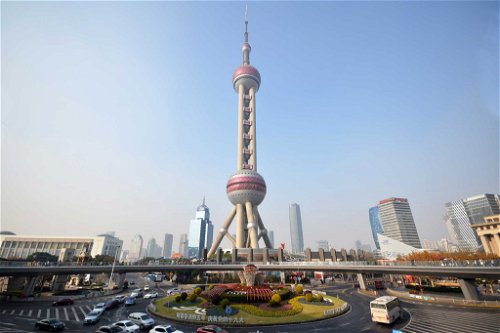 PLATZ 9Oriental Pearl Television Tower – Shanghai, ChinaHöhe: 342 mDurchschnittlicher Eintrittspreis: rund 32 CHFEintrittspreis pro Meter: 0,09 CHF