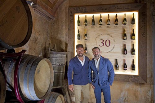 Daniele und Michele Bozza vom Weingut La Montina. 