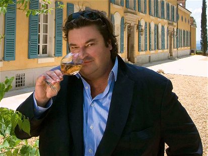 Sacha Lichine hat nur selten Musse, ein Glas Rosé im Park von Château d’Esclans zu trinken – er ist auf der ganzen Welt unterwegs, vor allem in die USA.