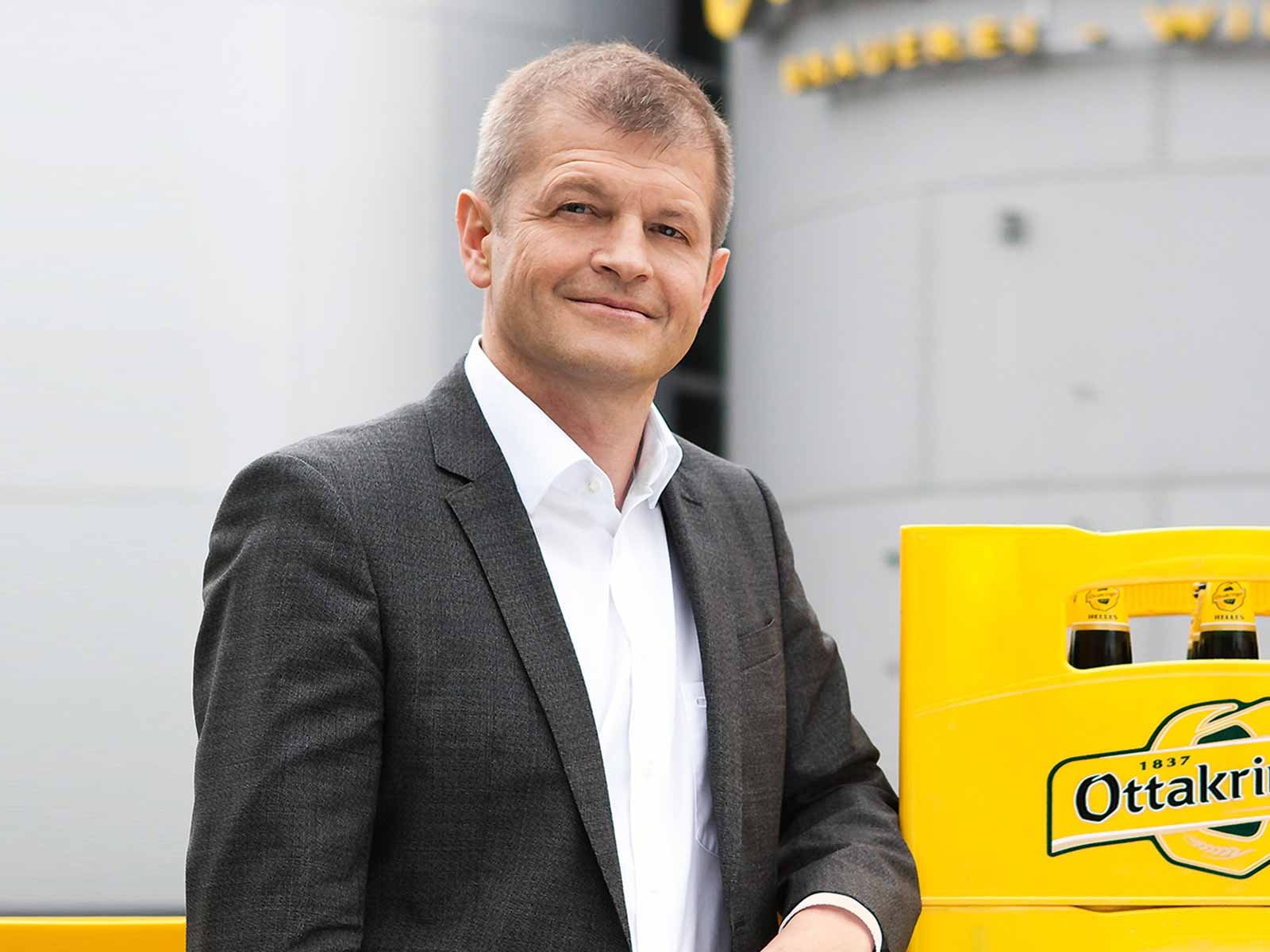 Matthias Ortner, Geschäftsführer der Ottakringer Brauerei.