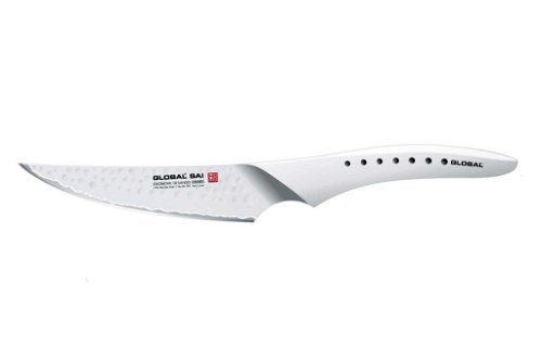 Global SAI-03: Asiatischer Messerschliff, glatte Klinge, leicht in der Hand. Um ca. 135,90 CHF bei www.global-messer.shop