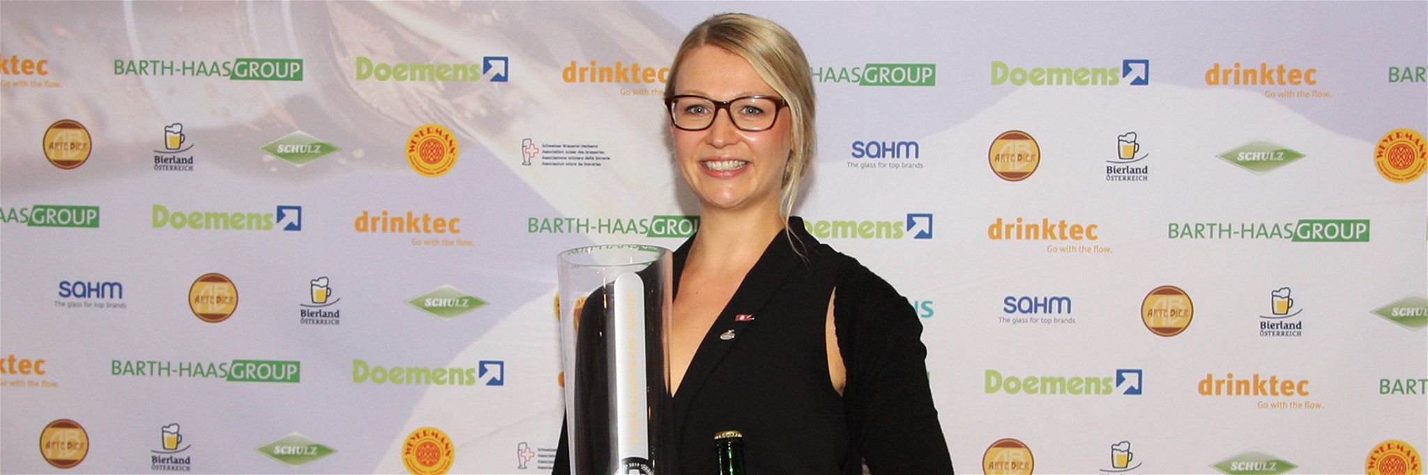 Elisa Raus ist die erste weibliche Siegerin der Biersommelier-WM.