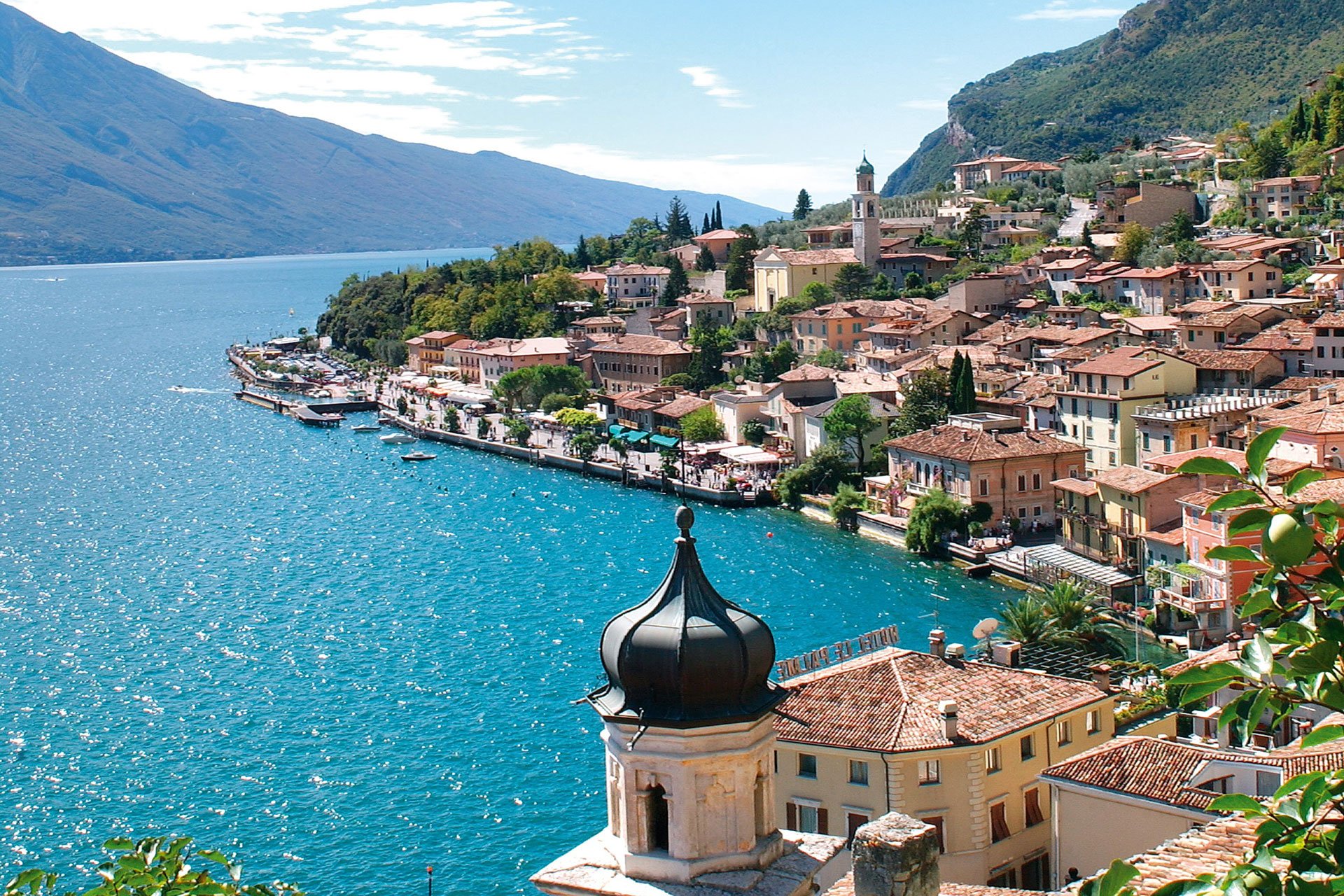 Der Gardasee ist der grösste See Italiens.