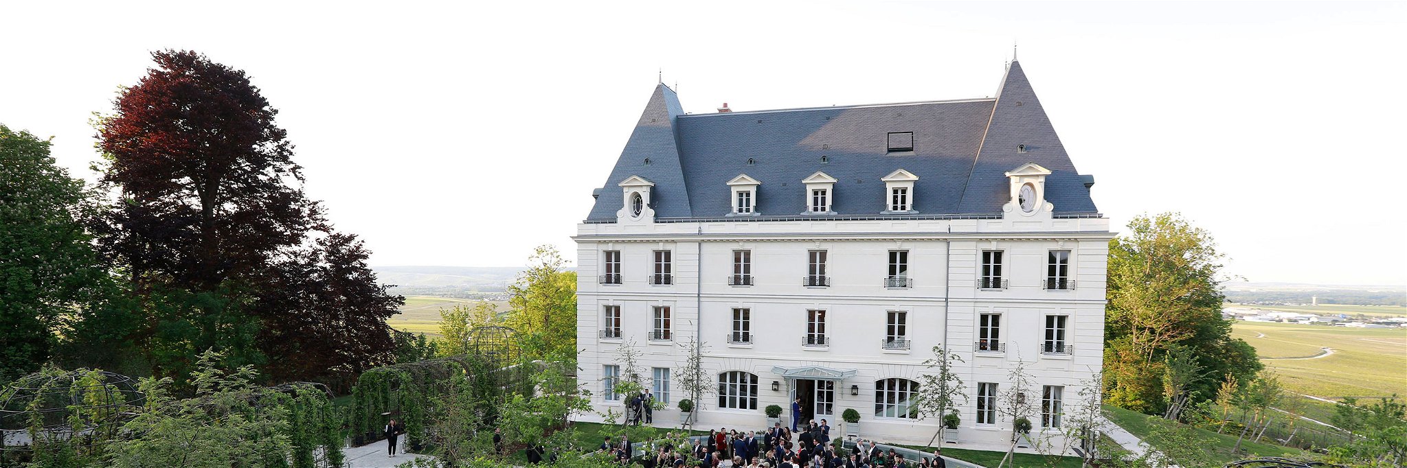 Zutritt zum Château de Saran erhalten Gäste nur auf EInladung des Champagnerhauses.